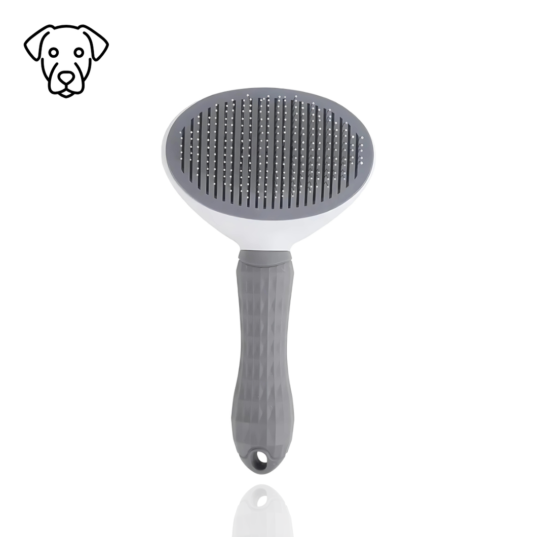 Selbstreinigende Hundebürste